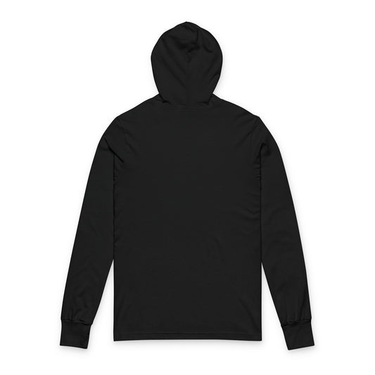 Black Hooded Long Sleeve