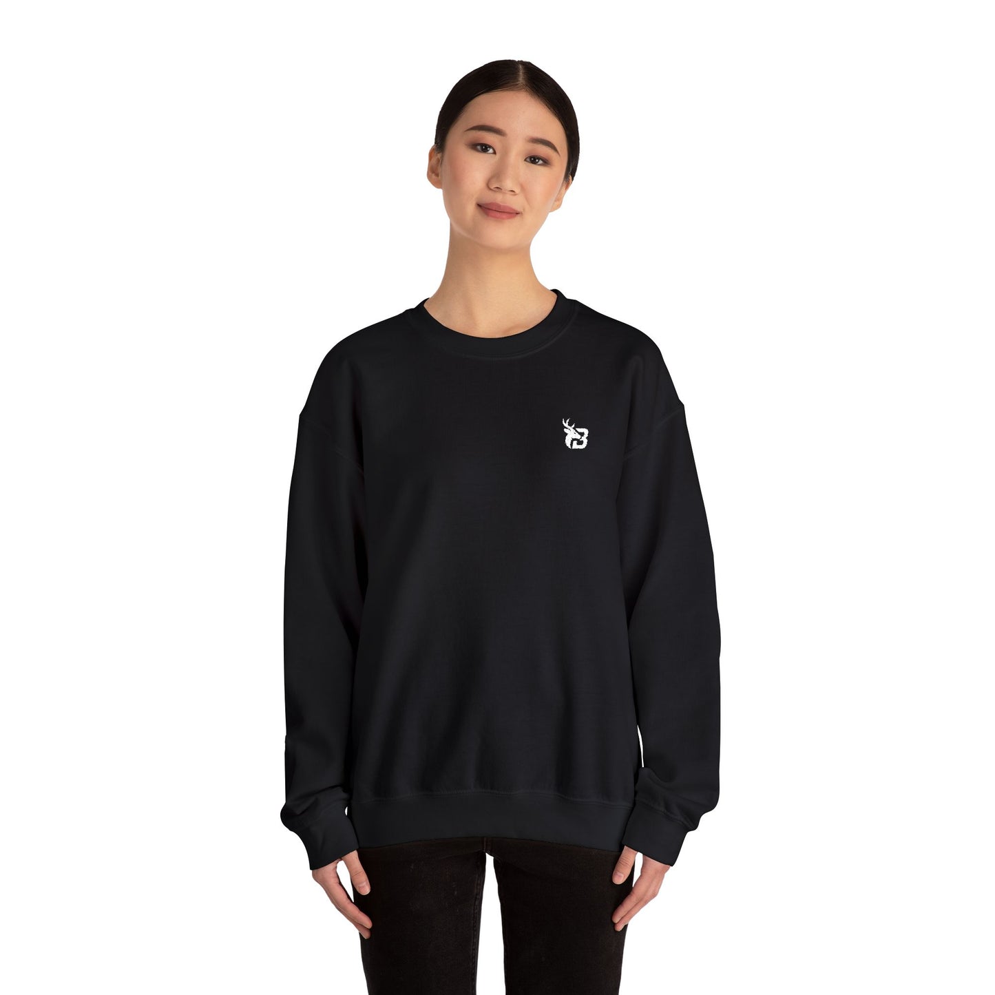Black - Southern Bucks Crewneck
