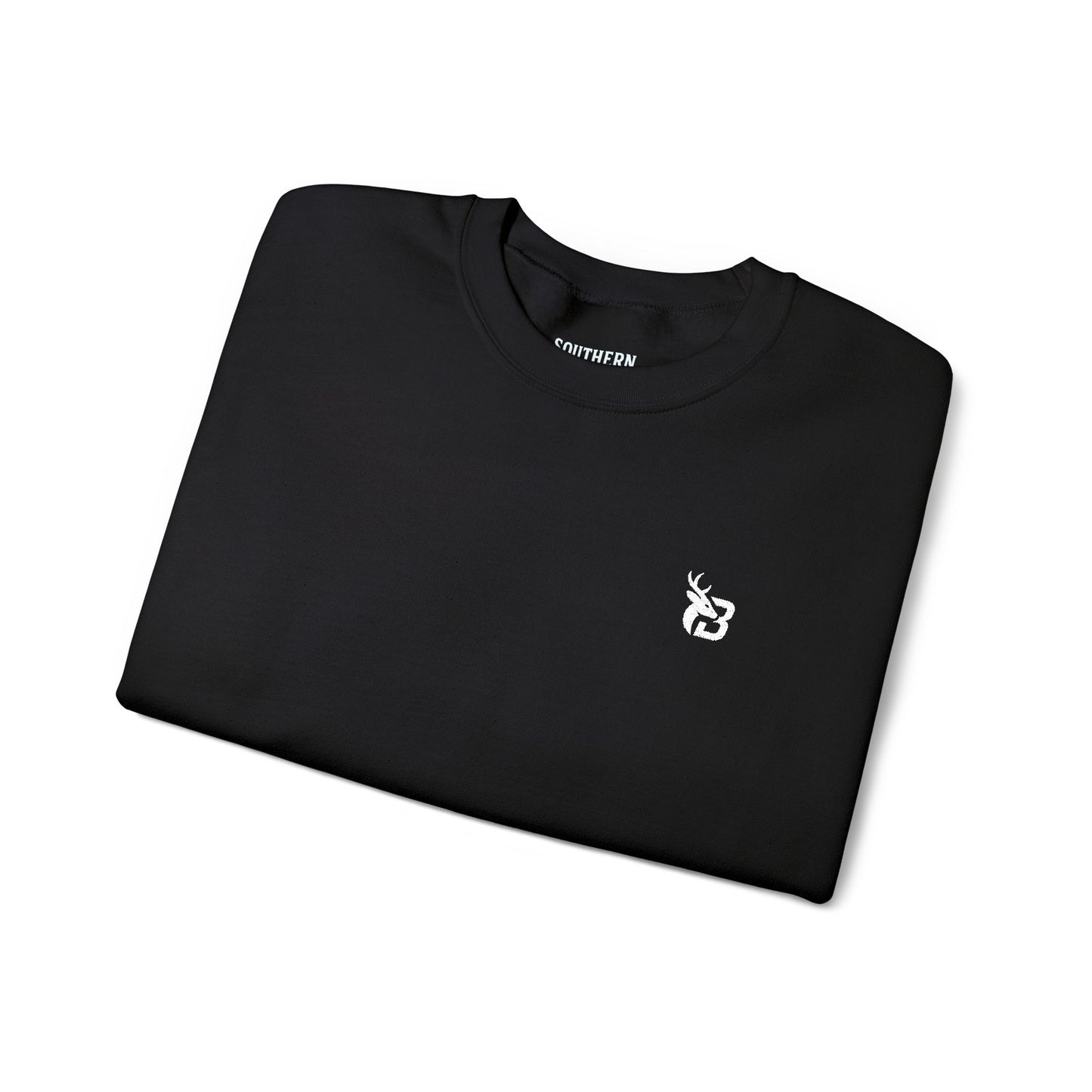 Black - Southern Bucks Crewneck