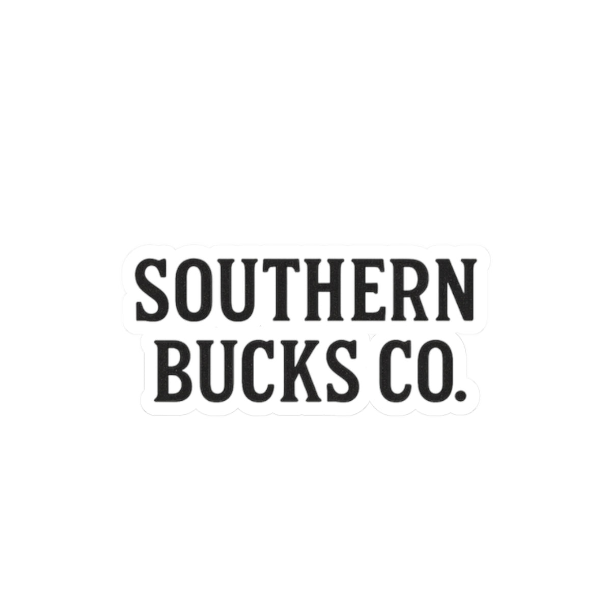 Southern Bucks Co. Sticker