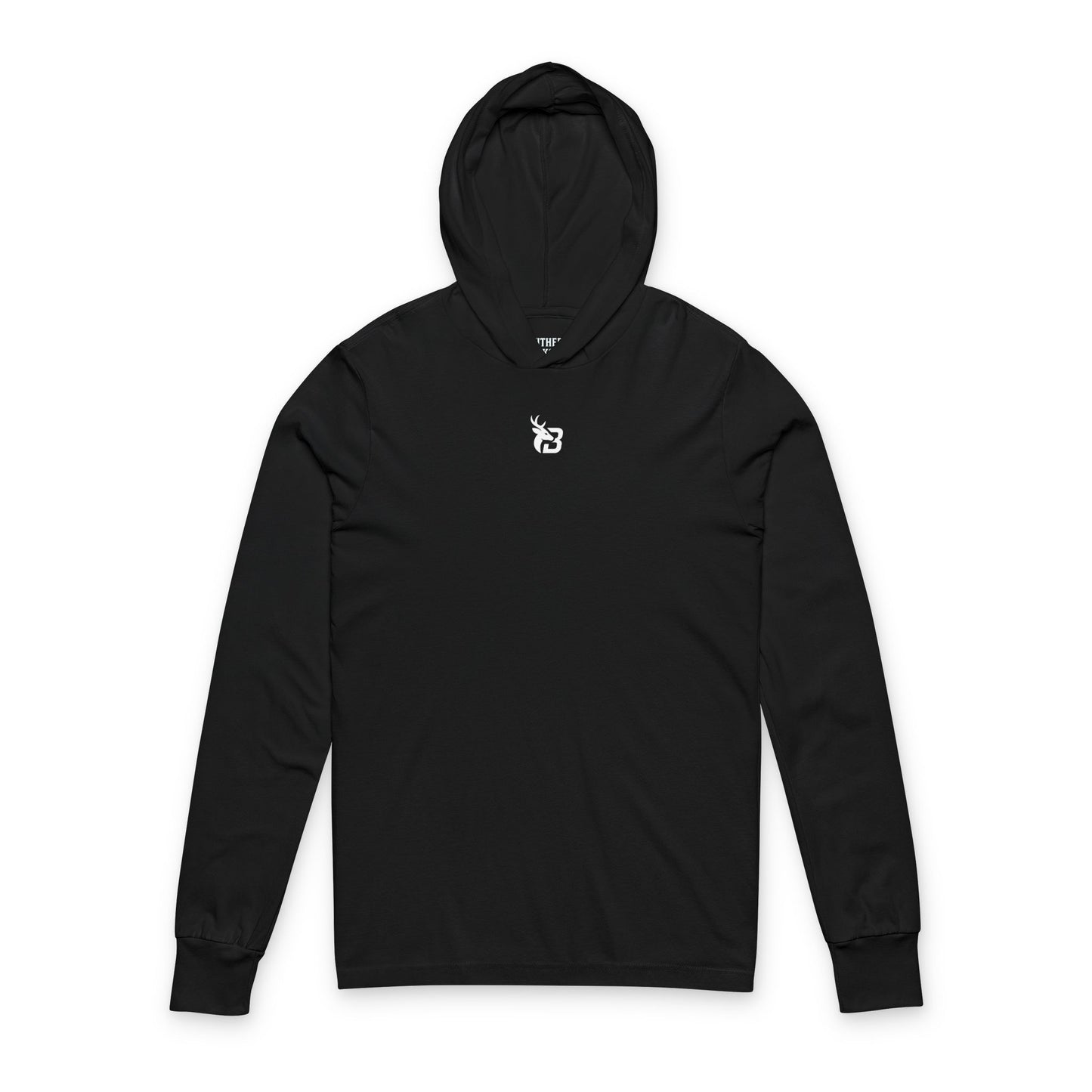 Black Hooded Long Sleeve